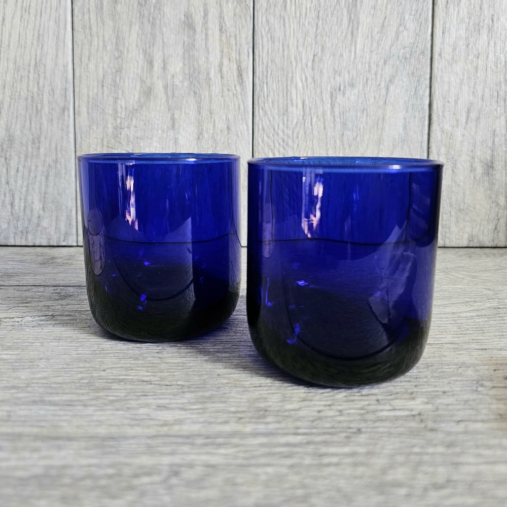 Libbey Glass Metropolitan Cobalt Juice Glasses